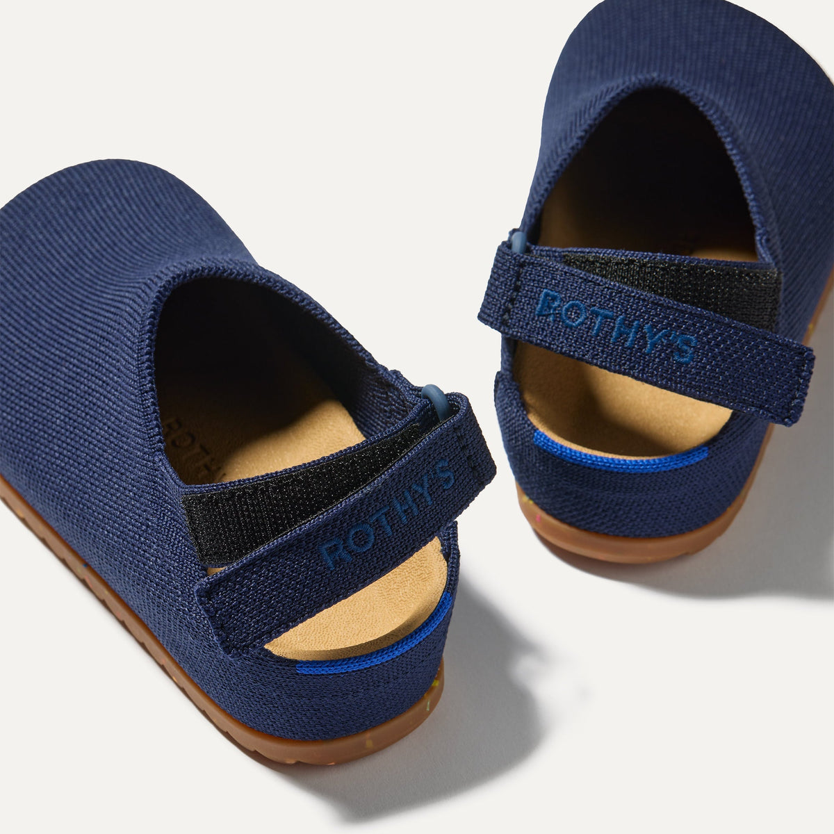 Rothy's The Kids Clog in Deep Navy