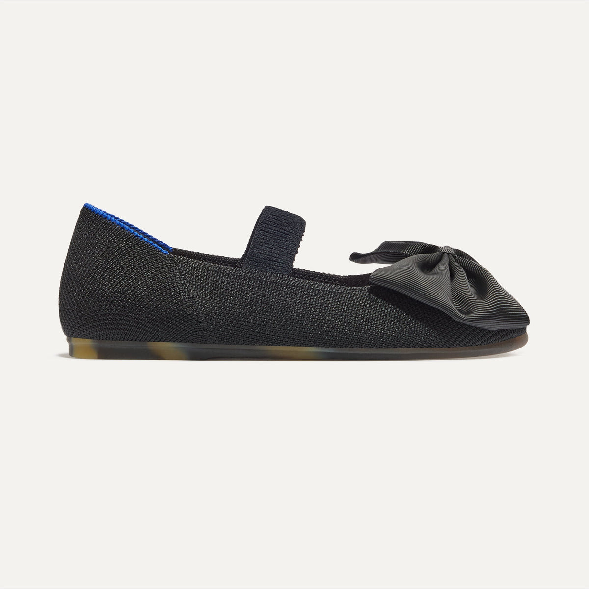 Rothy's The Kids Big Bow Mary Jane in Black
