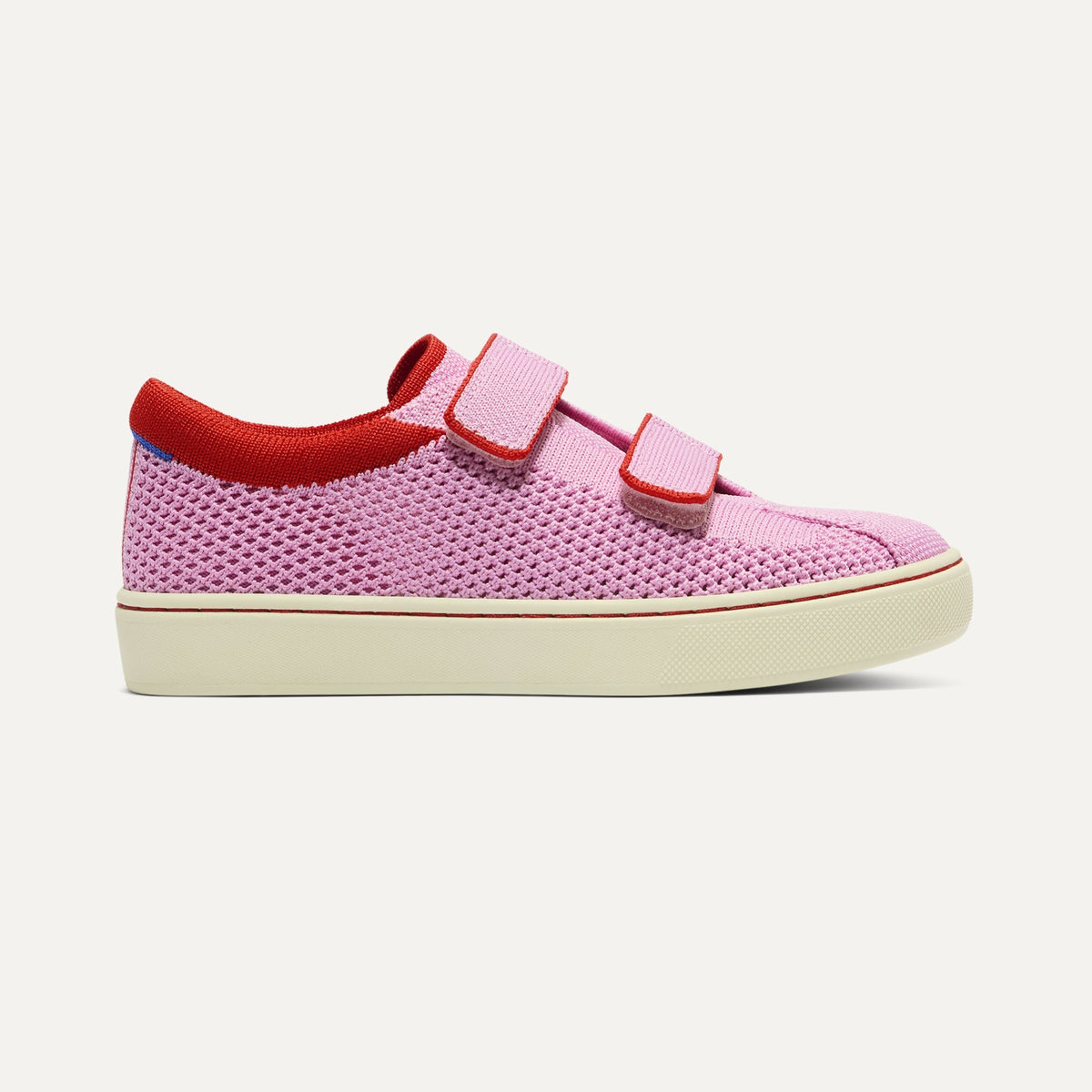 Rothy's The Kids Strap Sneaker in Tutu Open-Knit
