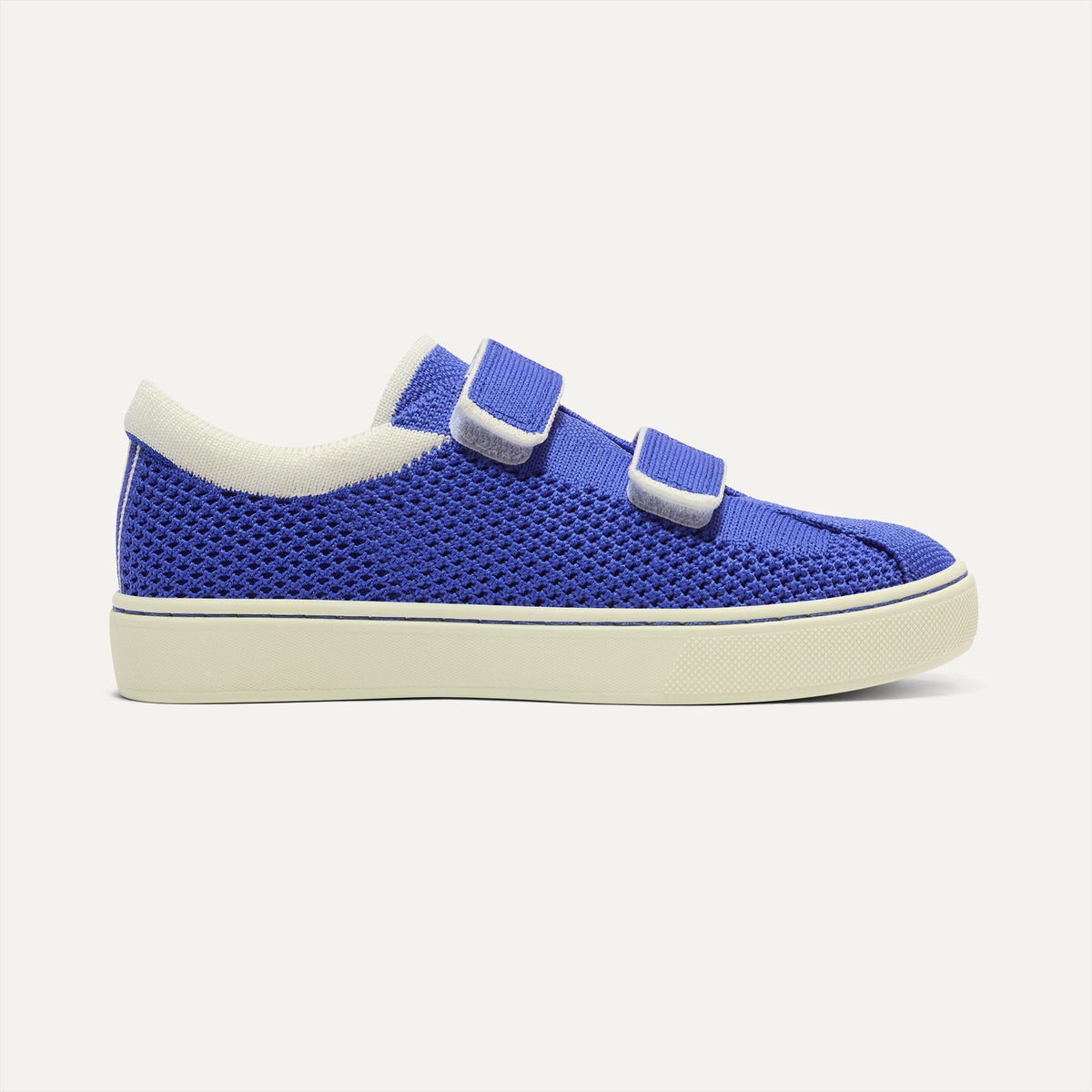 Rothy's The Kids Strap Sneaker in Buoy Open-Knit