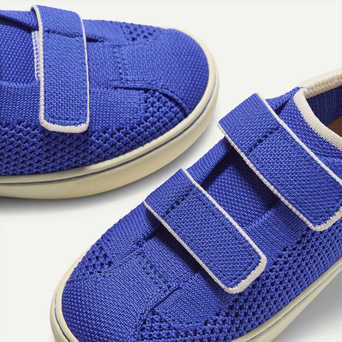 Rothy's The Kids Strap Sneaker in Buoy Open-Knit