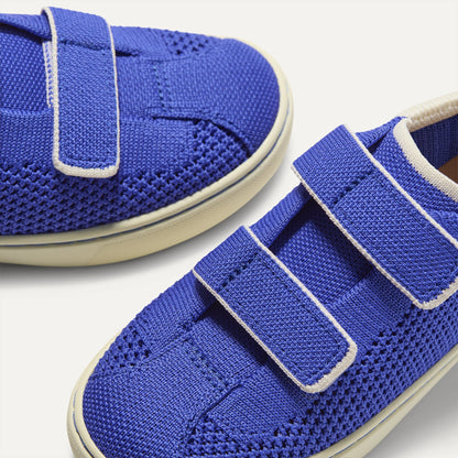 Rothy's The Kids Strap Sneaker in Buoy Open-Knit