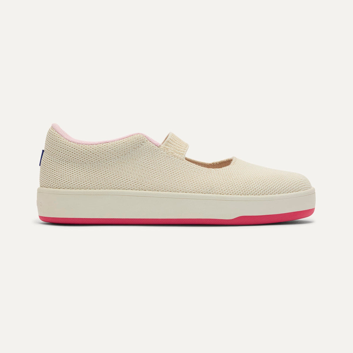 Rothy's Kids MJ Sneaker in Cream Puff