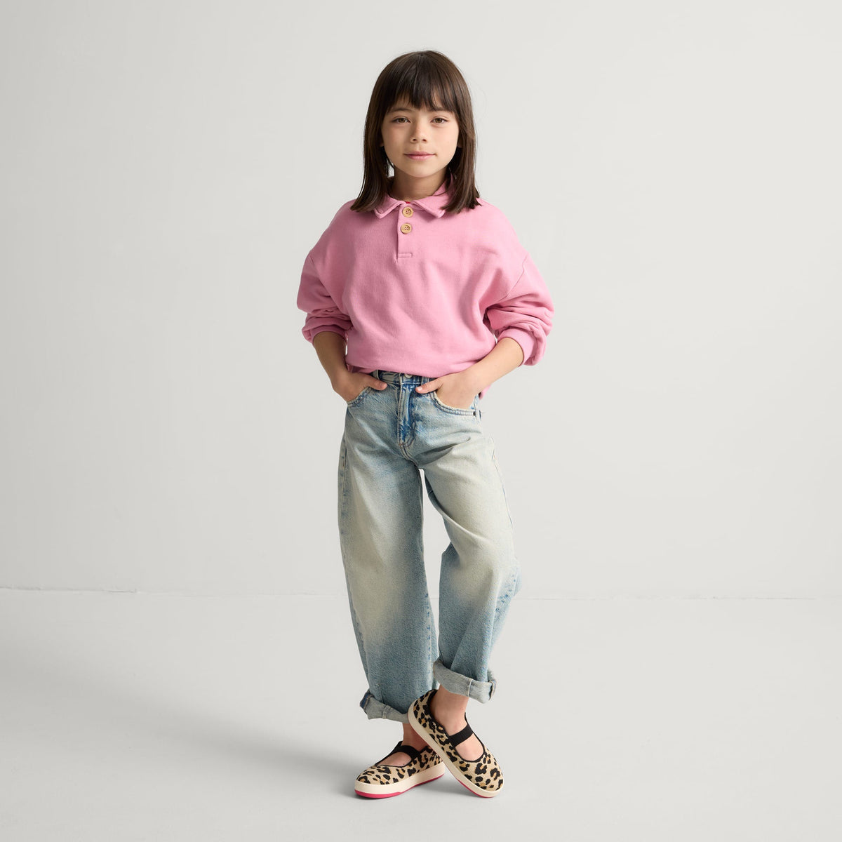 Rothy's Kids MJ Sneaker in Desert Cat
