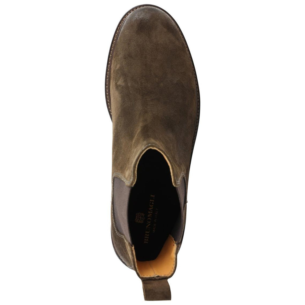 Bruno Magli Boots | Men Gasol Twin-Gore Chelsea Boot - Dark Brown