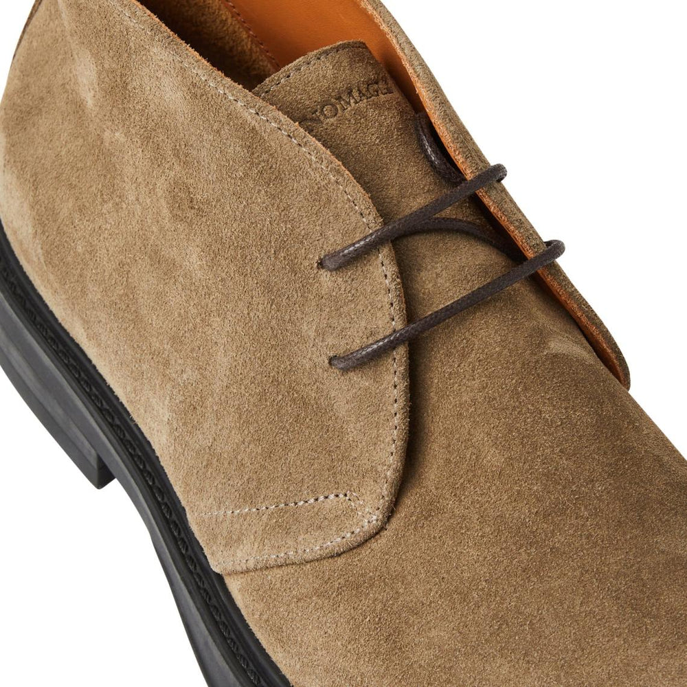 Bruno Magli Boots | Men Taddeo Classic Chukka Suede Boot-Taupe