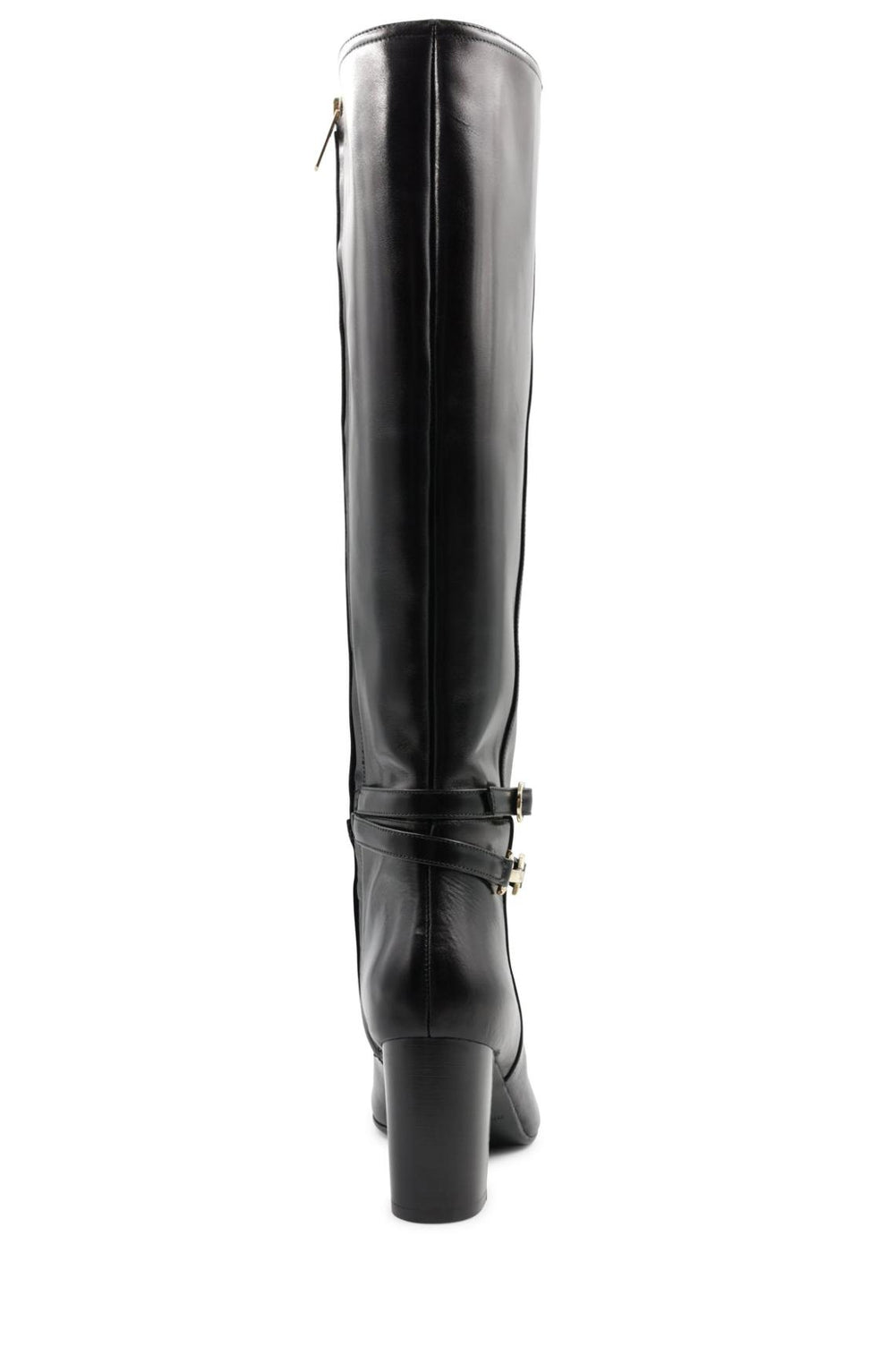 Bruno Magli Boots | Women Adriana Knee High Block Heel Leather Boot - Black
