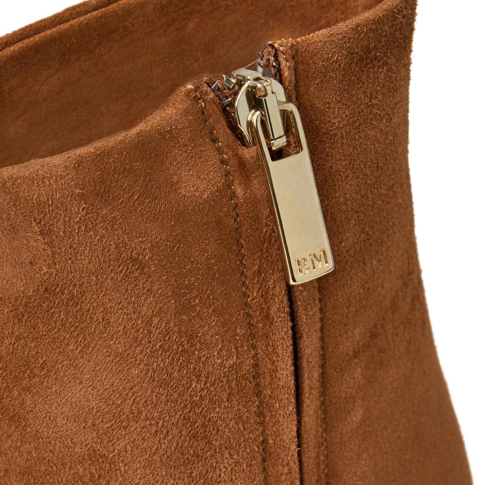 Bruno Magli Boots | Women Fenice Side Zip Boot Cognac Suede