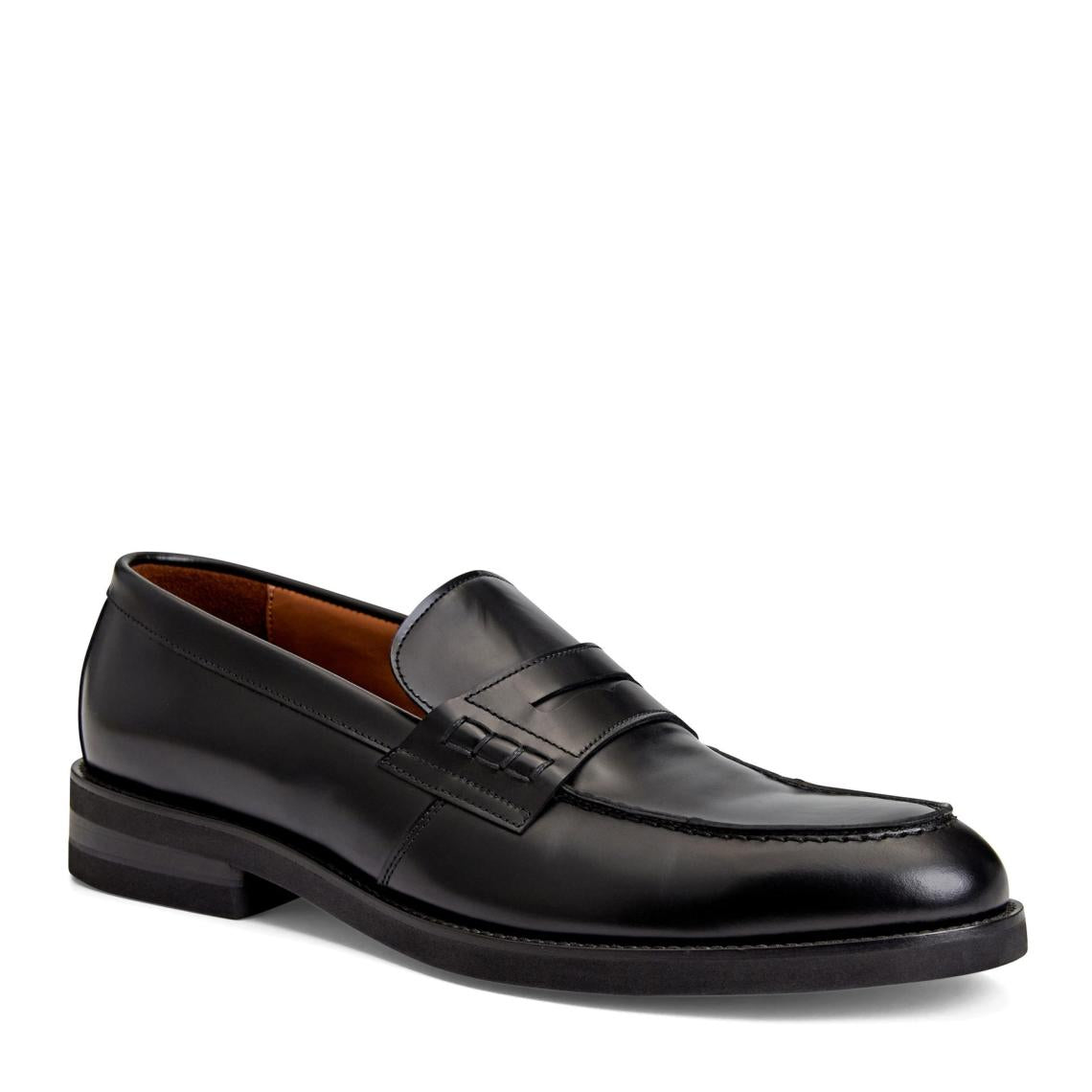 Bruno Magli Casual Shoes | Men Carter Casual Loafer- Black Leather