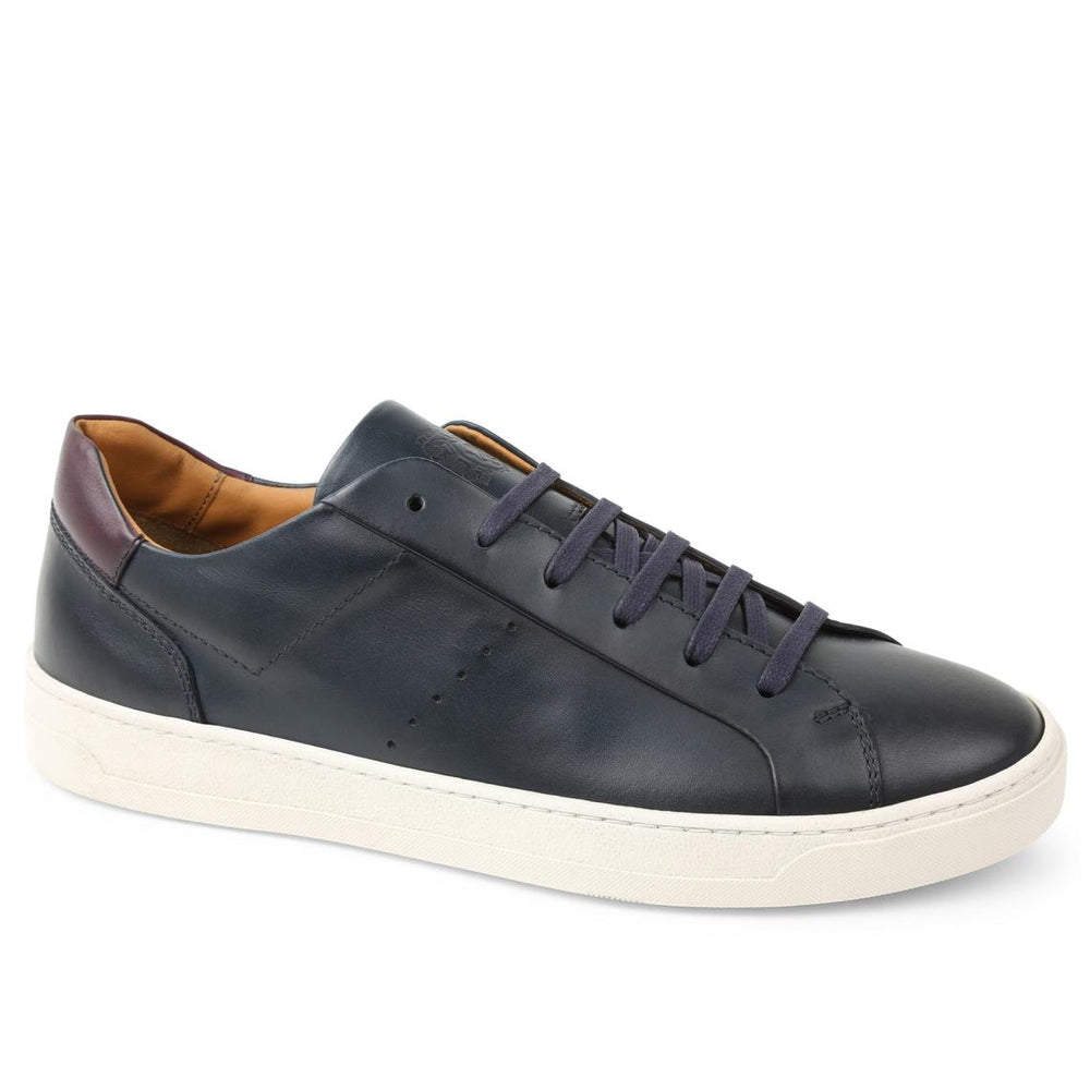 Bruno Magli Casual Shoes | Men Dante Lace-to-Toe Leather Sneaker - Navy