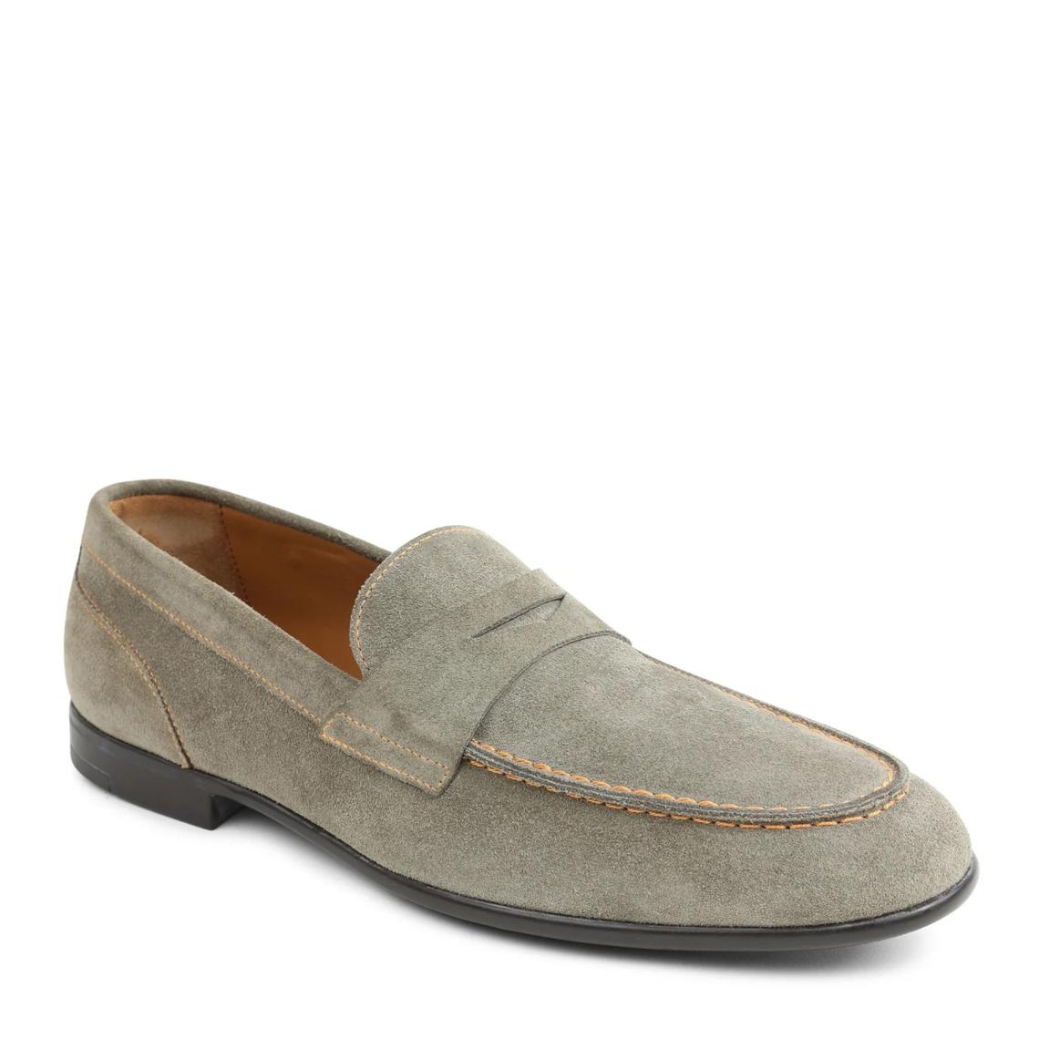 Bruno Magli Casual Shoes | Men Silas Suede Loafer - Taupe