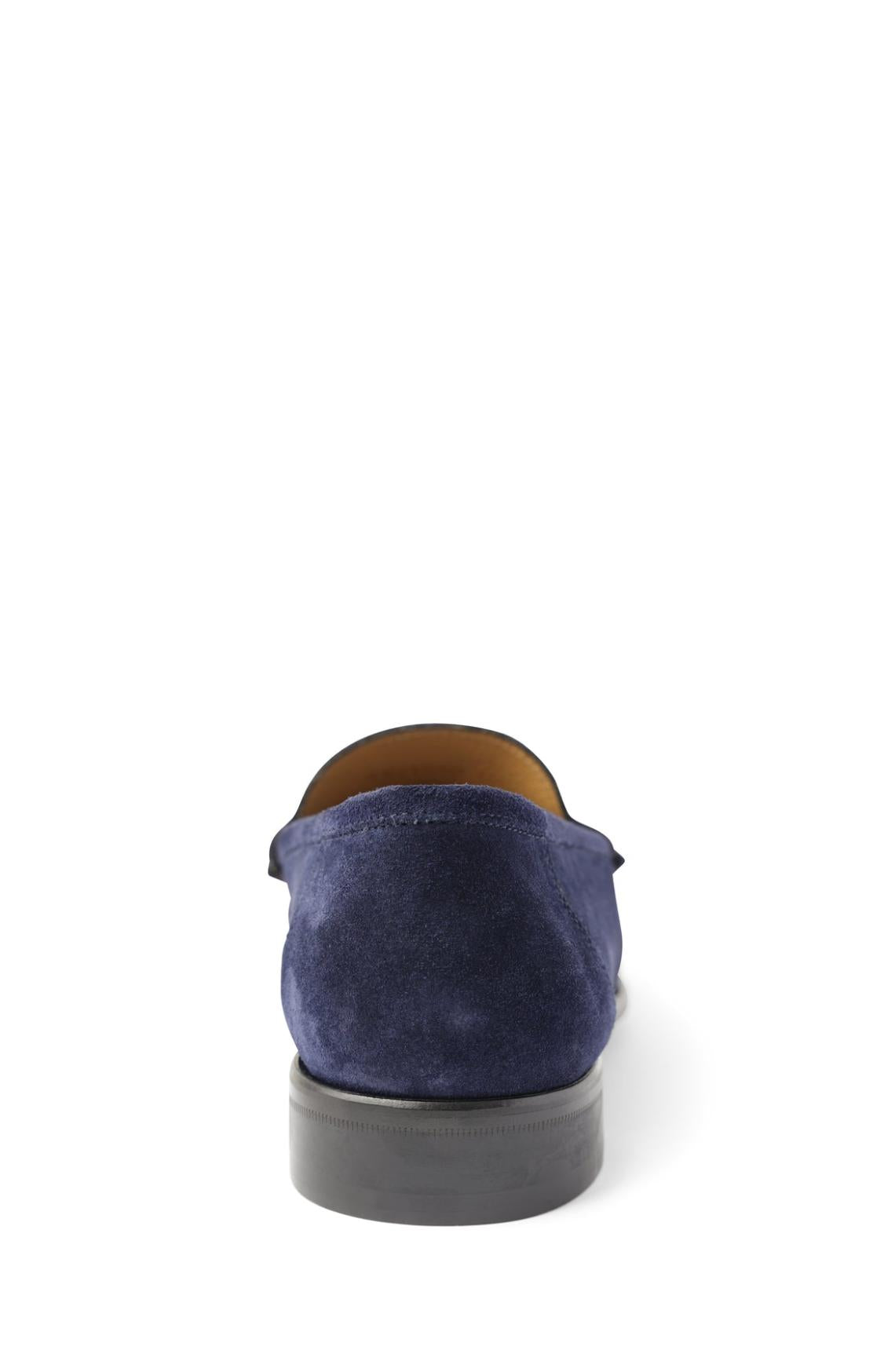 Bruno Magli Casual Shoes | Men Trieste Classic Leather Moccasin - Navy Suede