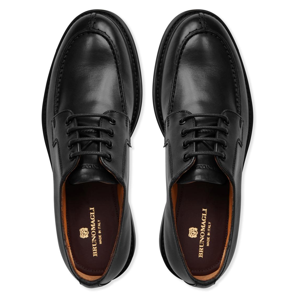 Bruno Magli Casual Shoes | Men Tyler Split Toe Leather Derby-Black