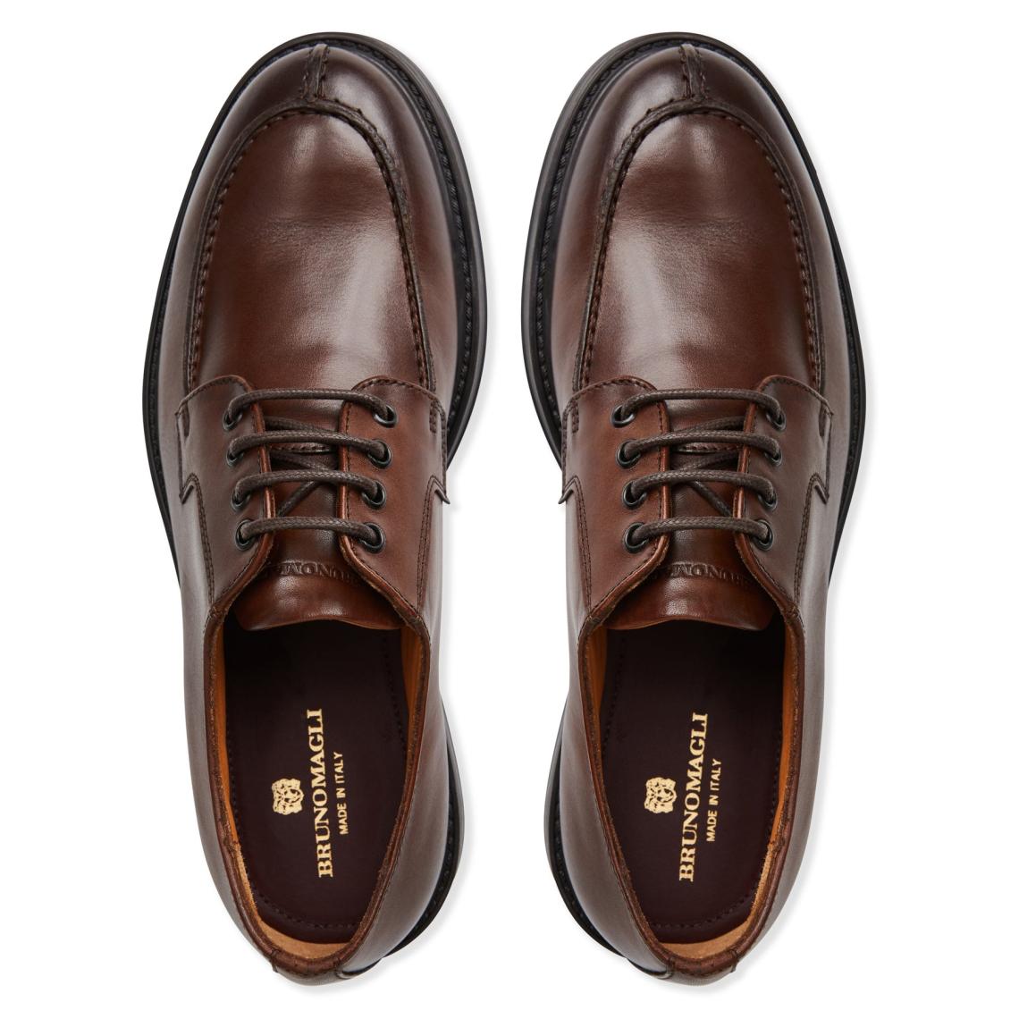 Bruno Magli Casual Shoes | Men Tyler Split Toe Leather Derby-Cognac