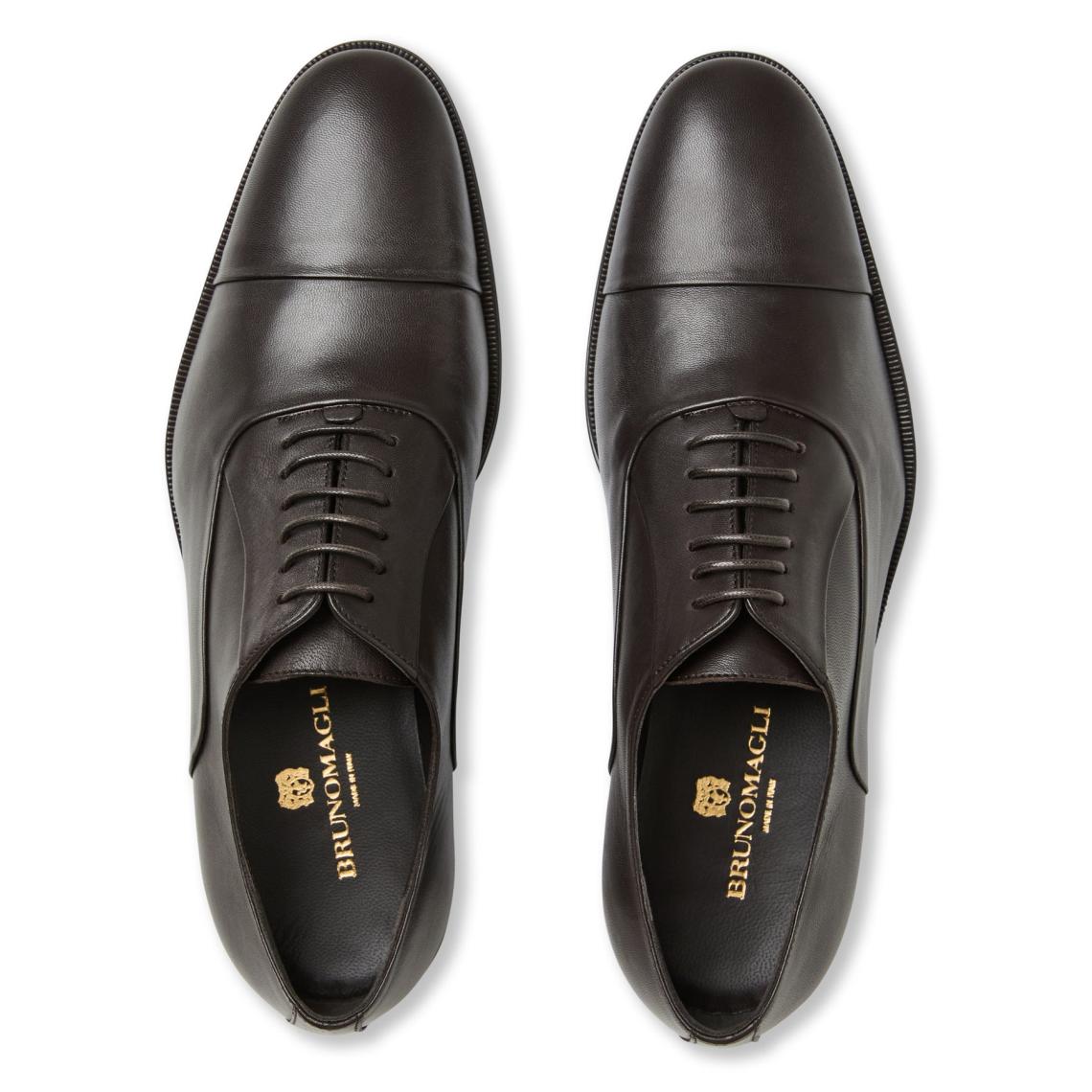 Bruno Magli Dress Shoes | Men Maioco Leather Oxford - Dark Brown