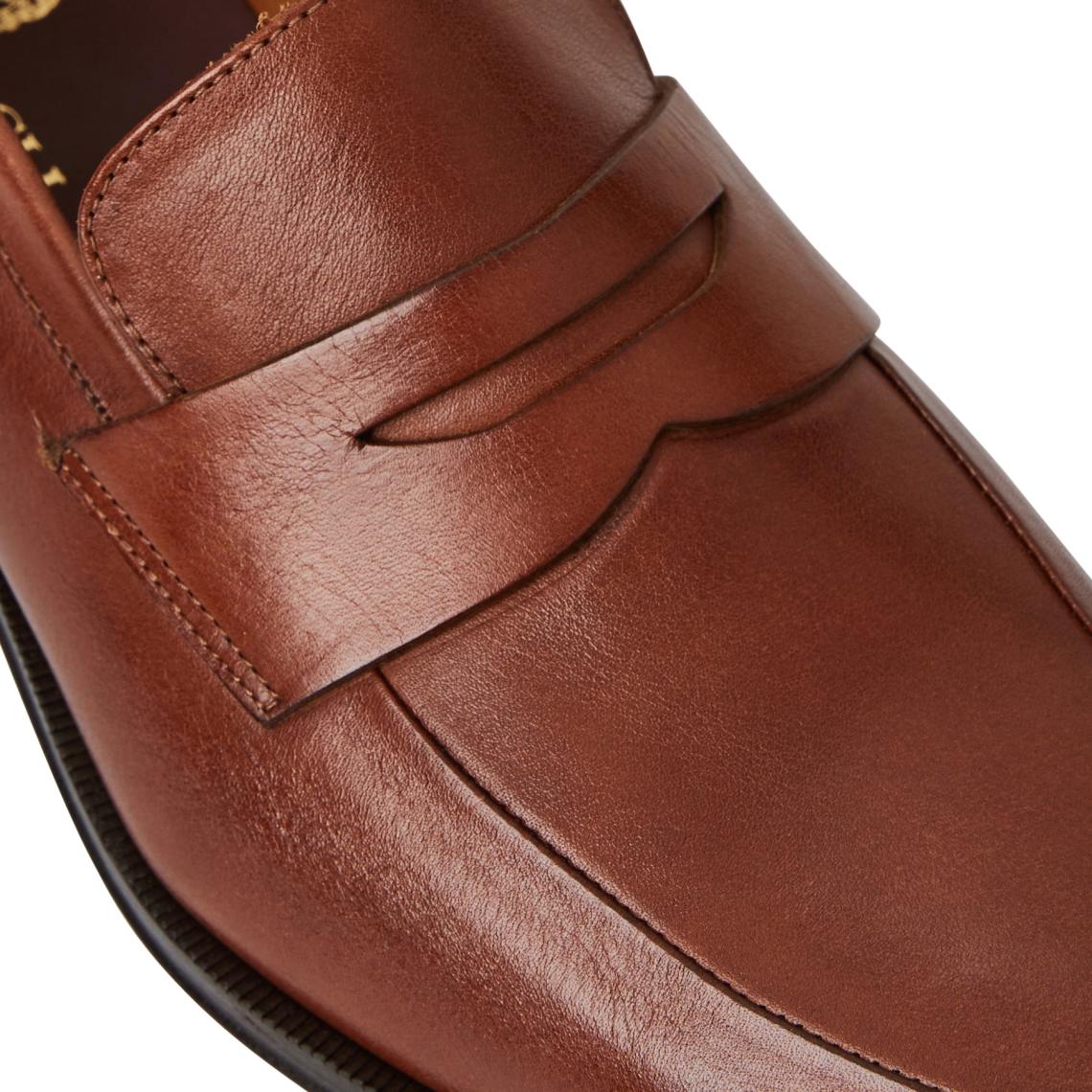 Bruno Magli Dress Shoes | Men Maioco Slip On Loafer Cognac Leather