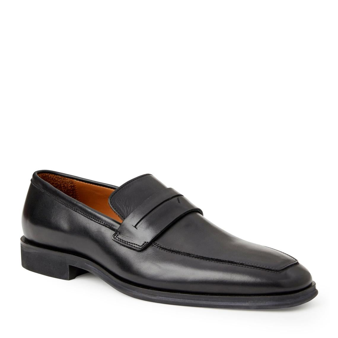 Bruno Magli Dress Shoes | Men Raging Leather Penny Loafer- Black