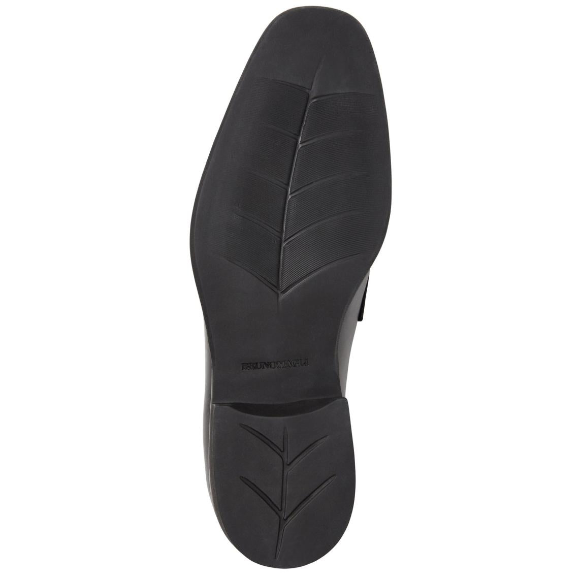 Bruno Magli Dress Shoes | Men Raging Leather Penny Loafer- Black