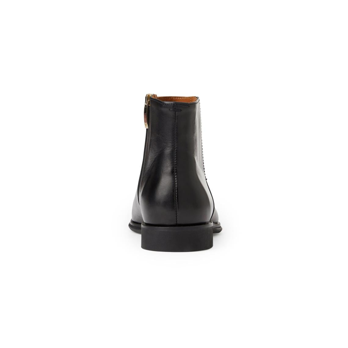 Bruno Magli Dress Shoes | Men Raging Leather Side Zip Boot-Black