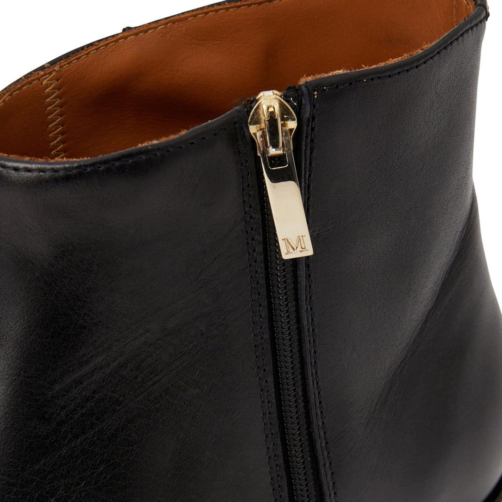 Bruno Magli Dress Shoes | Men Raging Leather Side Zip Boot-Black