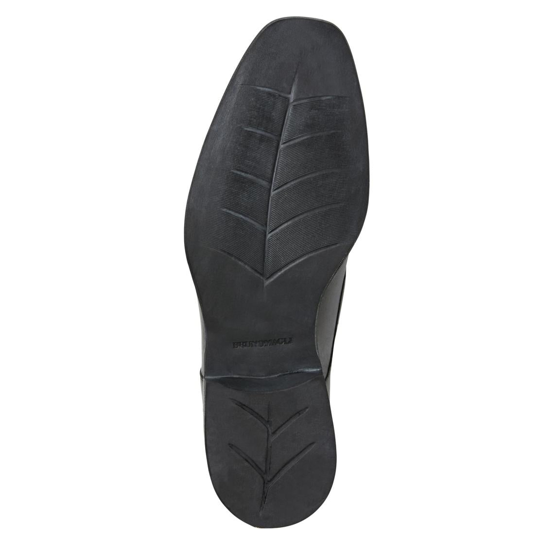 Bruno Magli Dress Shoes | Men Raging Leather Slip-on - Black Leather