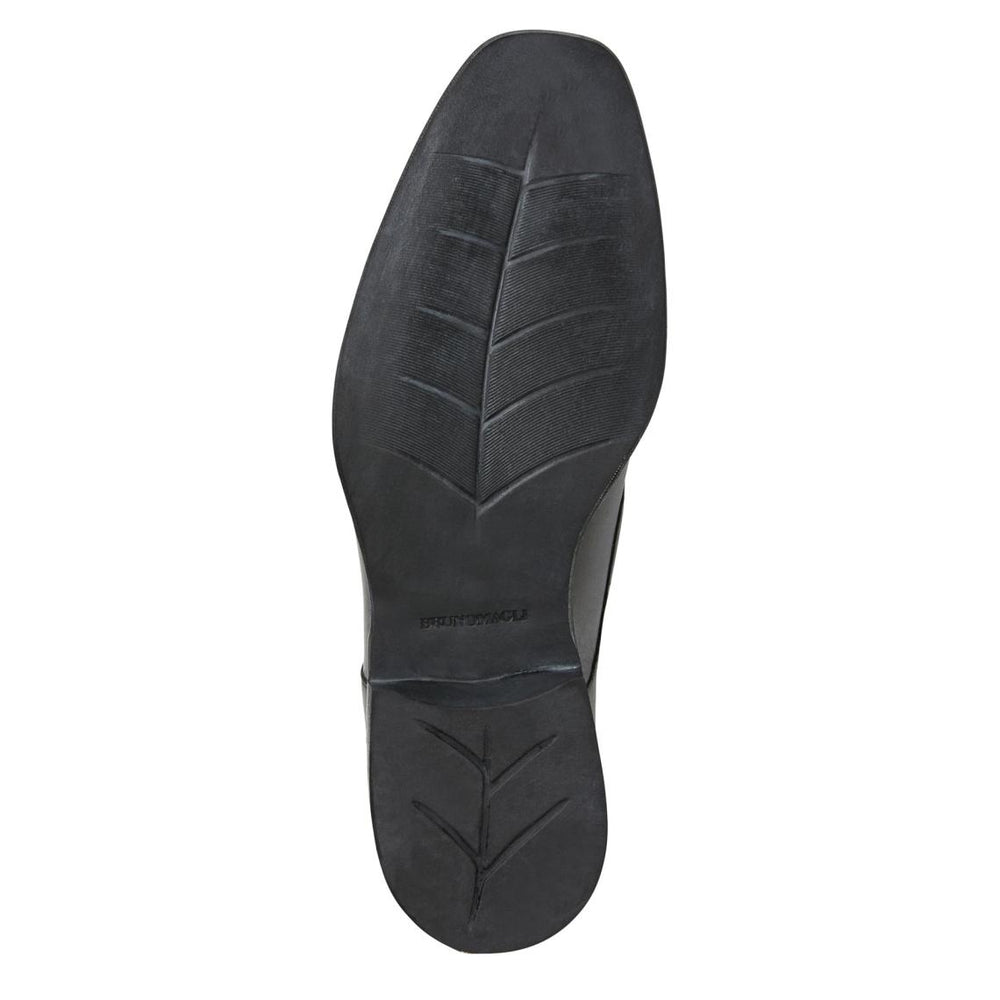 Bruno Magli Dress Shoes | Men Raging Leather Slip-on - Black Leather