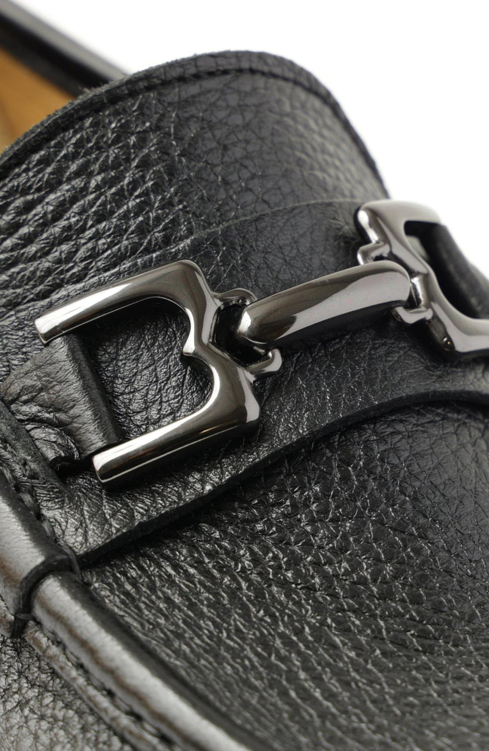 Bruno Magli Dress Shoes | Men Trieste Classic Leather Moccasin - Black Cervo