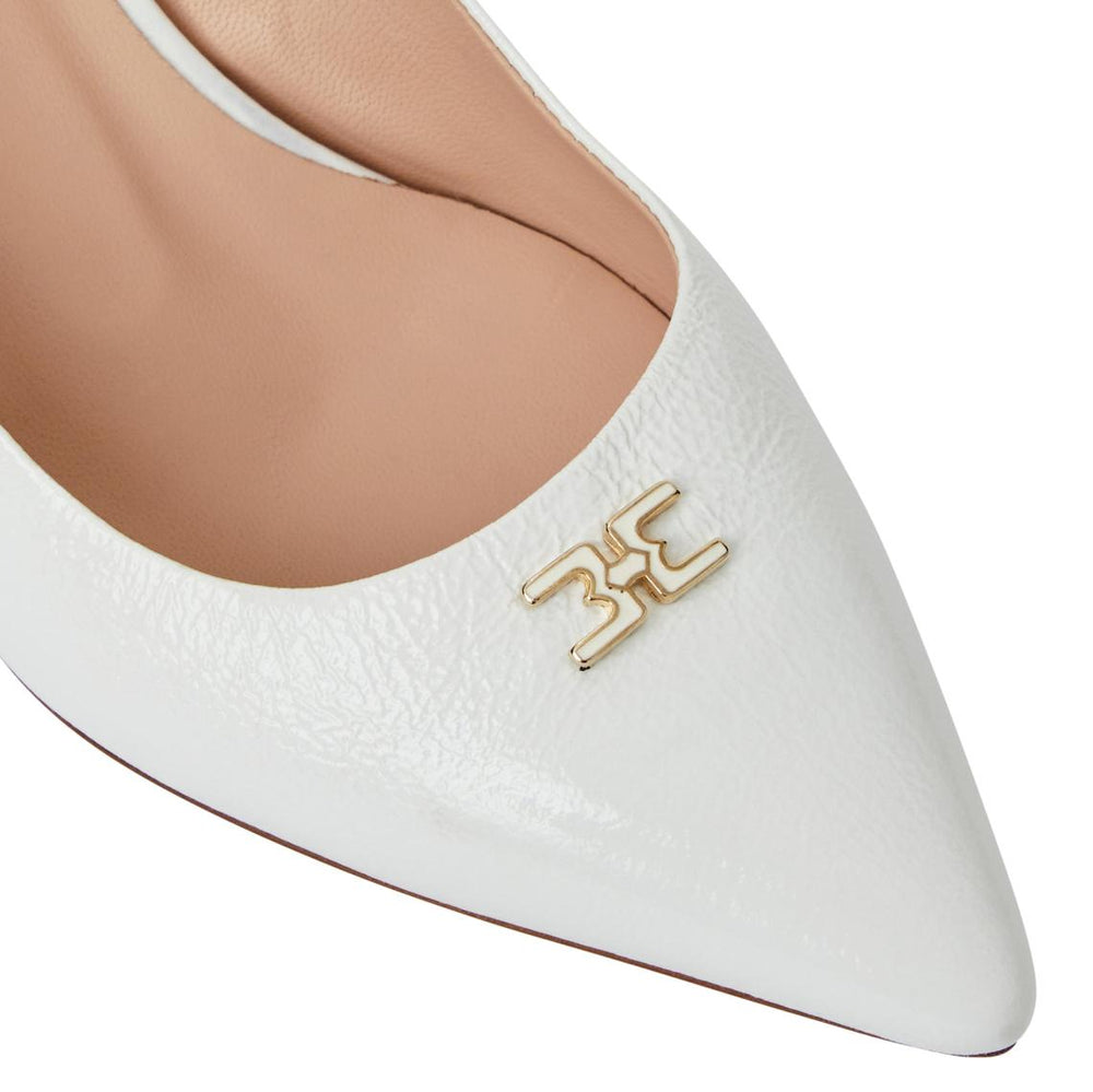 Bruno Magli Evening | Women FIONA Slingback Pump WHITE CRINKLED PATENT