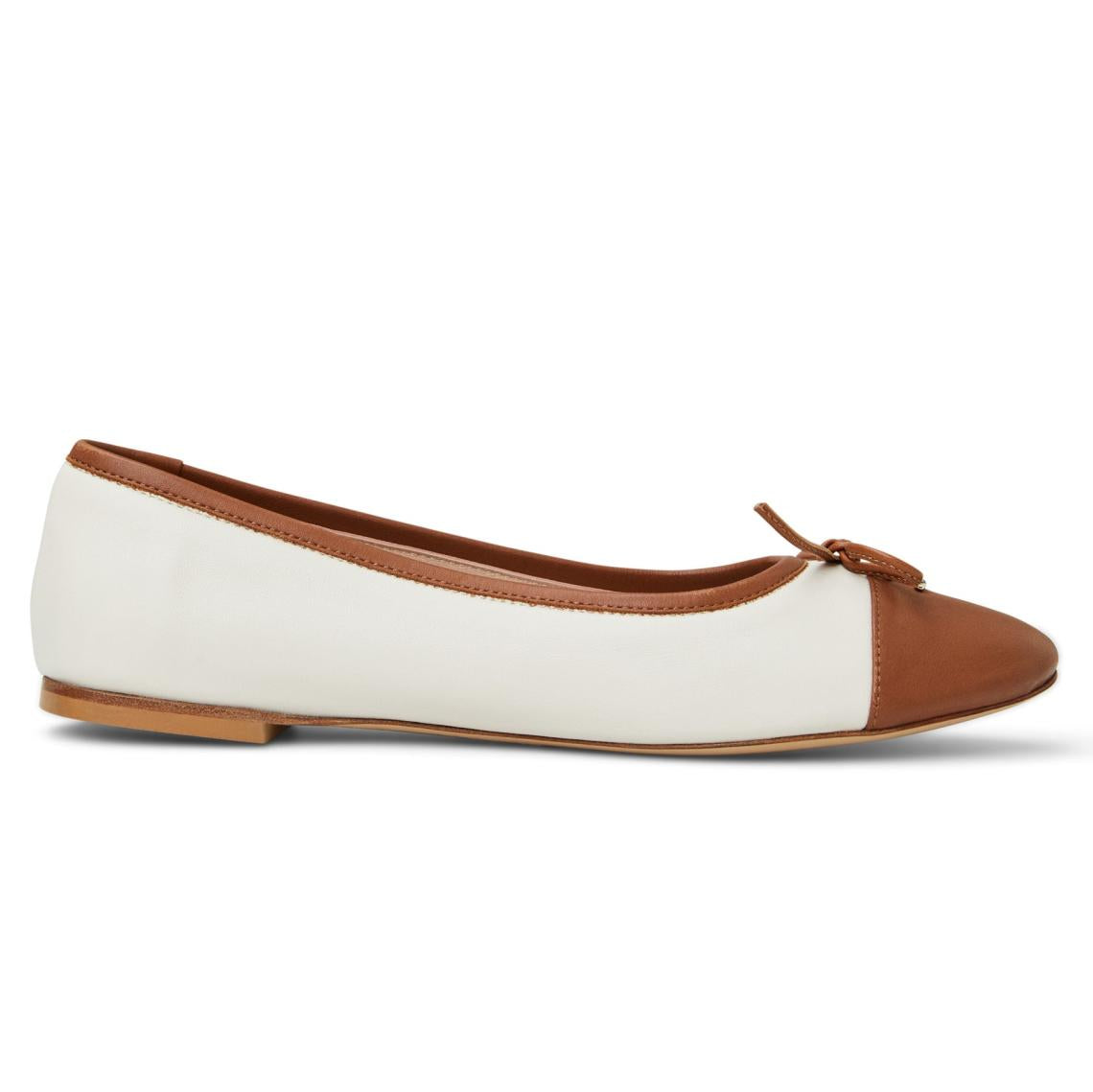 Bruno Magli Flats &amp; Loafers | Women DONATELLA Ballet Flat BROWN/CREAM