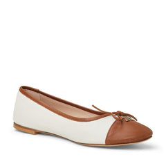 Bruno Magli Flats &amp; Loafers | Women DONATELLA Ballet Flat BROWN/CREAM