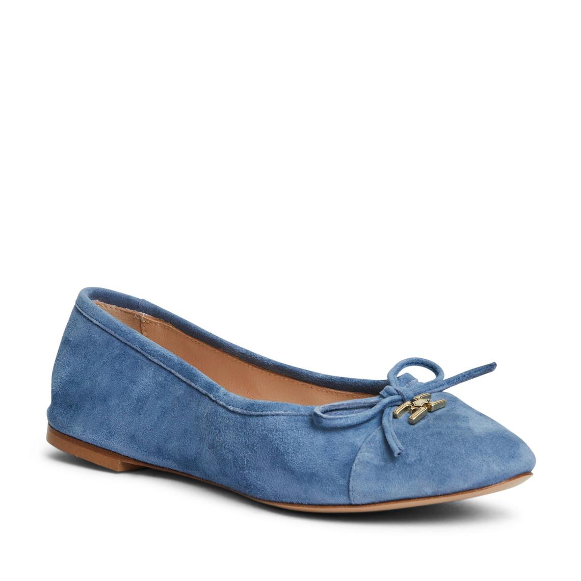 Bruno Magli Flats &amp; Loafers | Women DONATELLA Ballet Flat LIGHT BLUE SUEDE