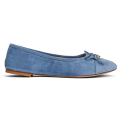 Bruno Magli Flats &amp; Loafers | Women DONATELLA Ballet Flat LIGHT BLUE SUEDE