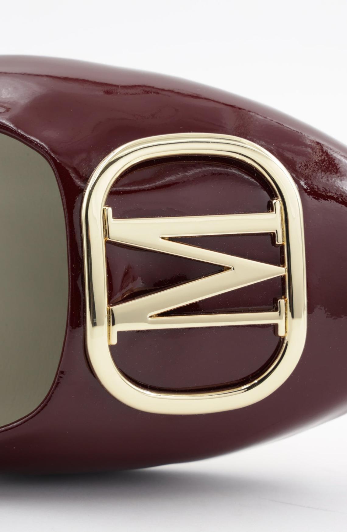 Bruno Magli Flats &amp; Loafers | Women Mimi Signature Leather Ballet Flat - Bordeaux Patent