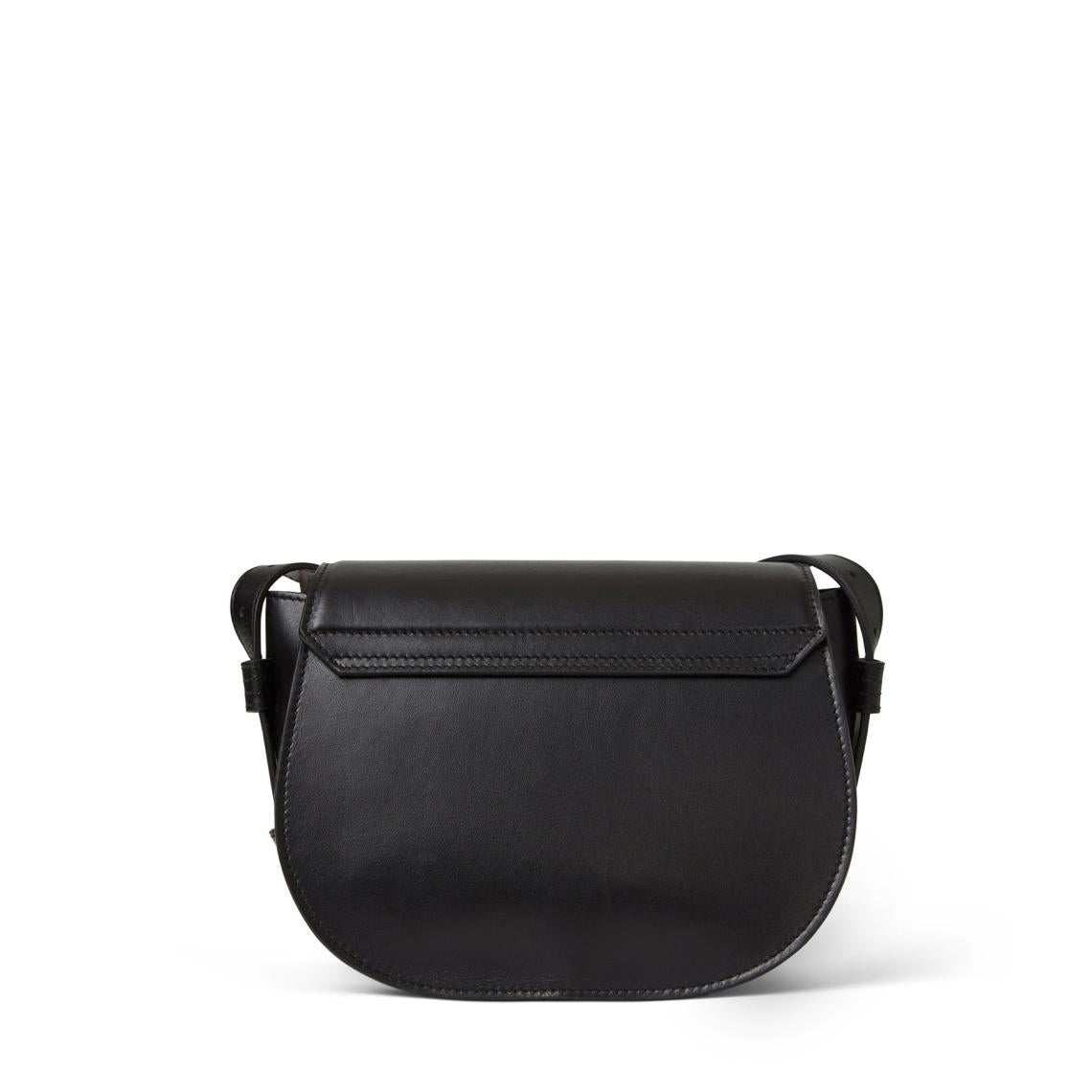 Bruno Magli Handbags | Women Camilla Equestrian Inspired Handbag Black Nappa Leather