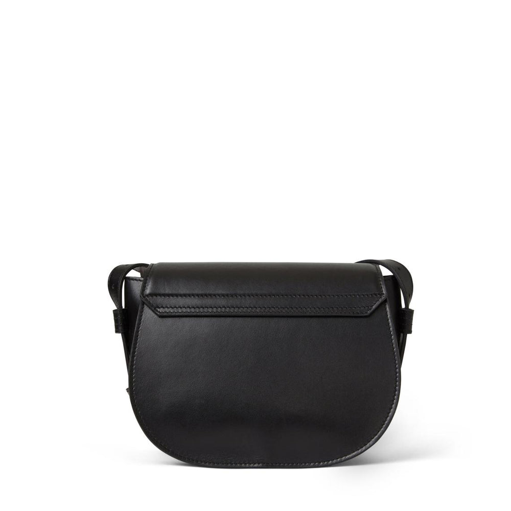 Bruno Magli Handbags | Women Camilla Equestrian Inspired Handbag Black Nappa Leather