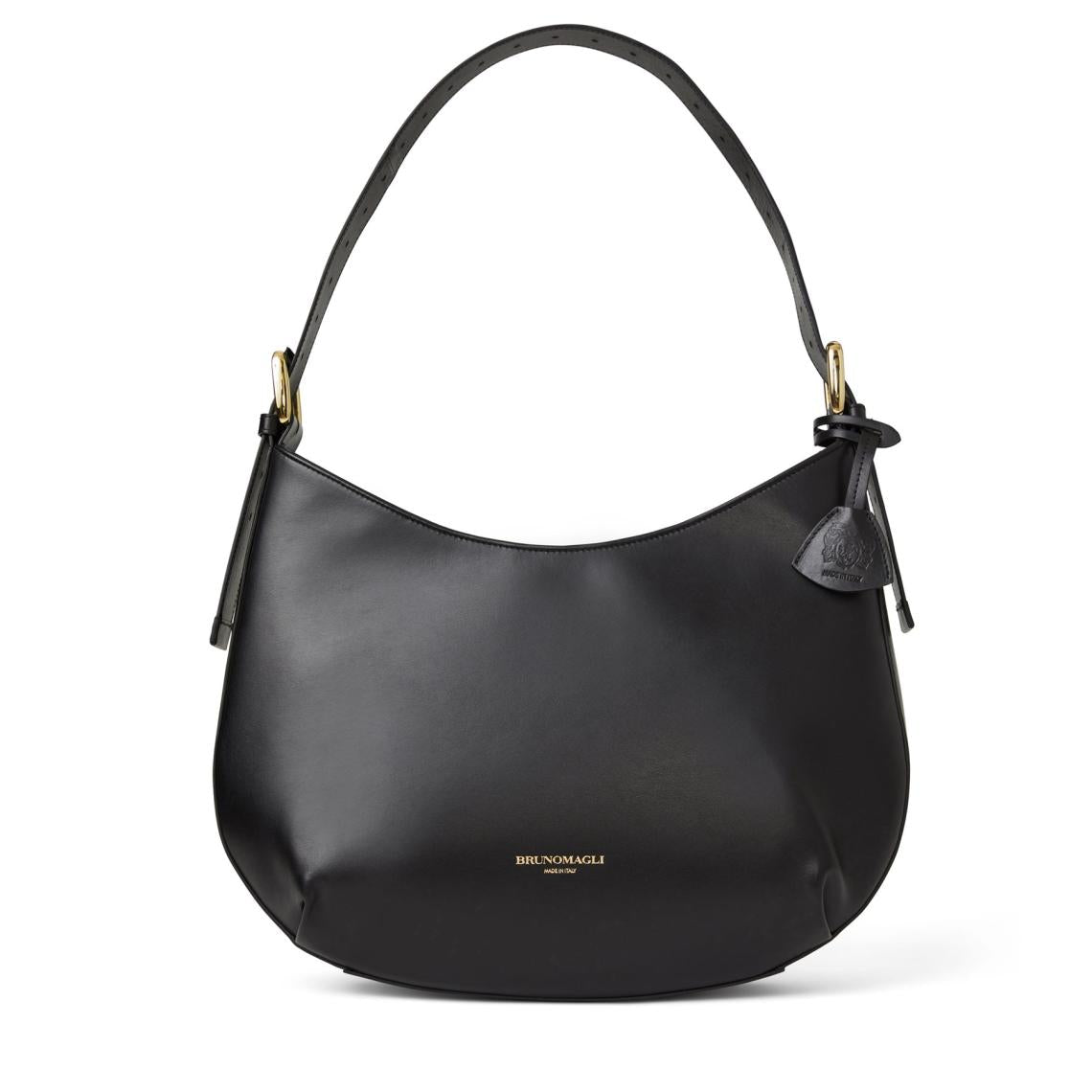 Bruno Magli Handbags | Women Cora Hobo Handbag Black Nappa Leather