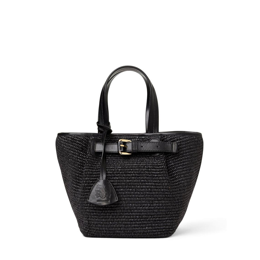 Bruno Magli Handbags | Women Tessa Mini Tote Black Raffia