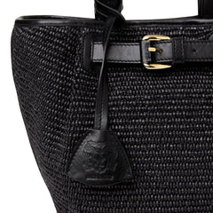 Bruno Magli Handbags | Women Tessa Mini Tote Black Raffia