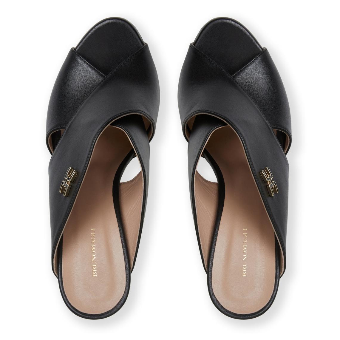 Bruno Magli Heels | Women FATIMA Cross Band Heel BLACK