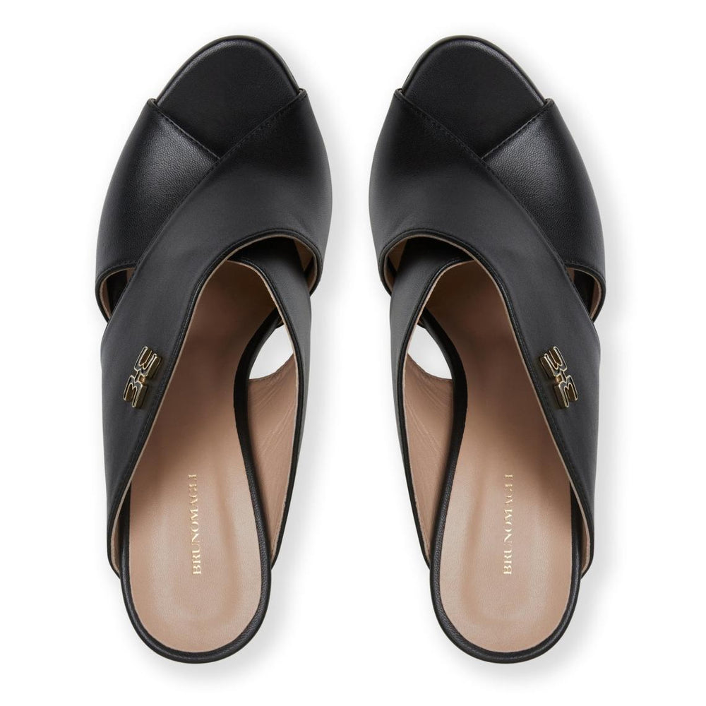 Bruno Magli Heels | Women FATIMA Cross Band Heel BLACK