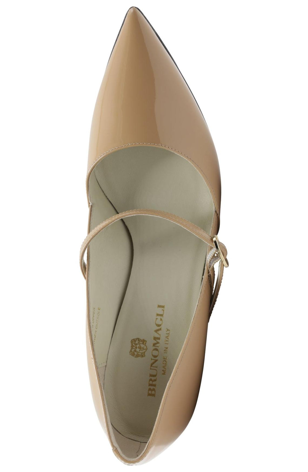 Bruno Magli Heels | Women Gemma Mary-Jane Leather Pump - Honey Patent