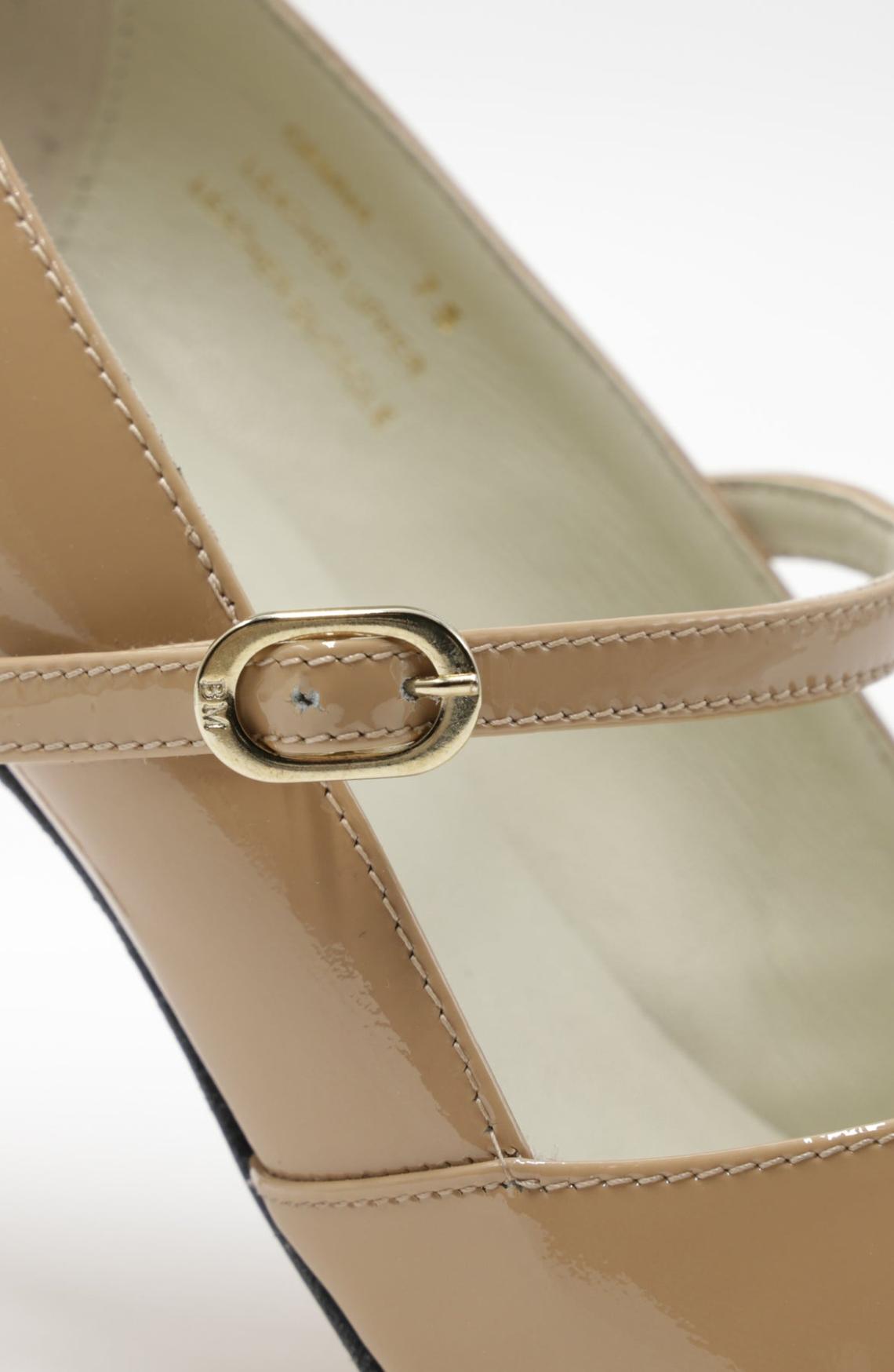 Bruno Magli Heels | Women Gemma Mary-Jane Leather Pump - Honey Patent