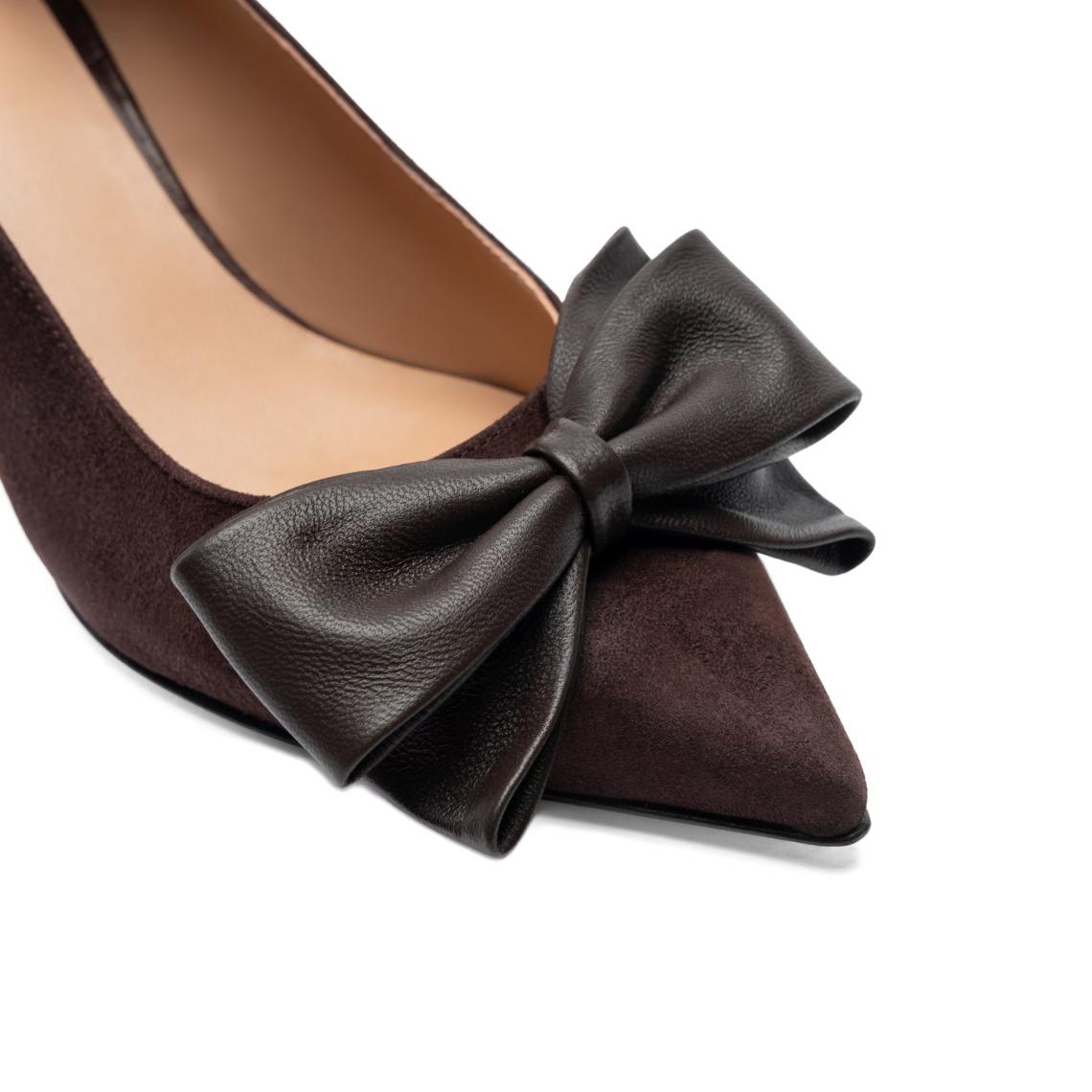 Bruno Magli Heels | Women Nadia Pump Brown Suede