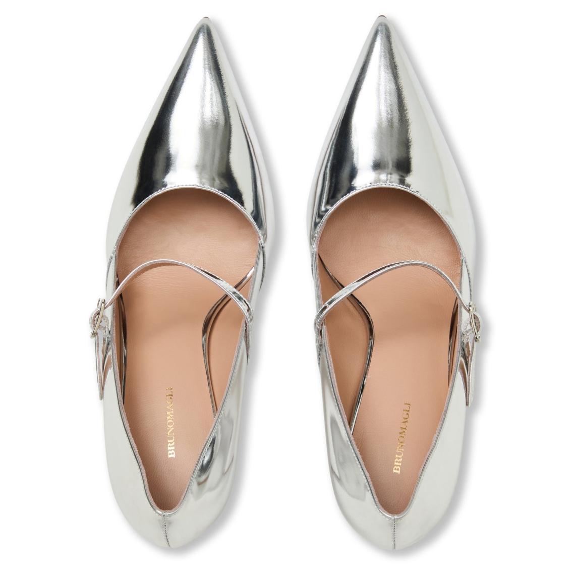 Bruno Magli Heels | Women Prima Pump Silver Metallic