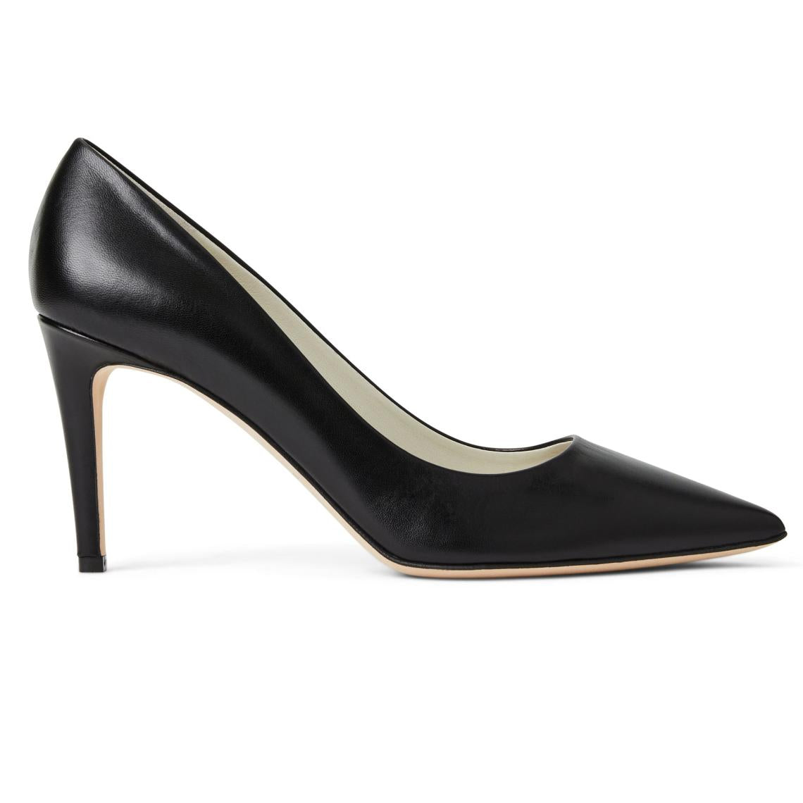 Bruno Magli Heels | Women Telma Leather Pointed-Toe Pump - Black