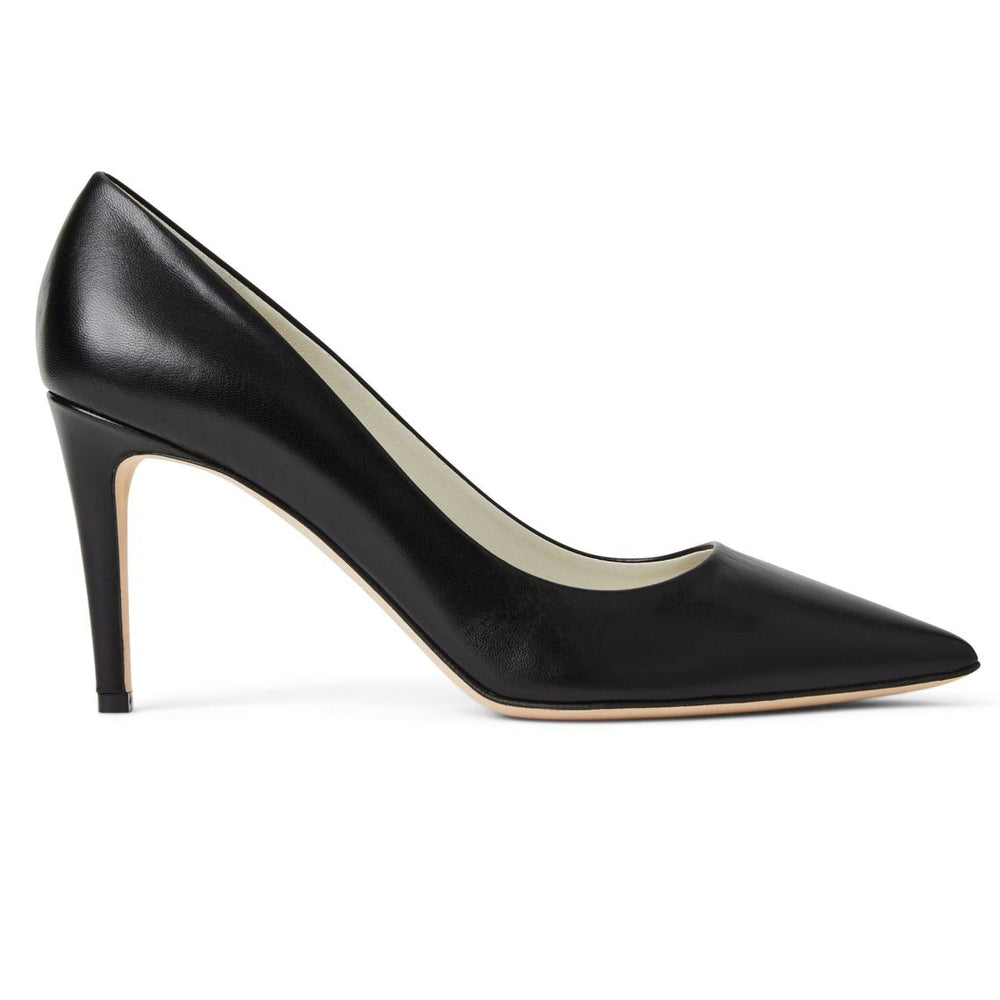 Bruno Magli Heels | Women Telma Leather Pointed-Toe Pump - Black