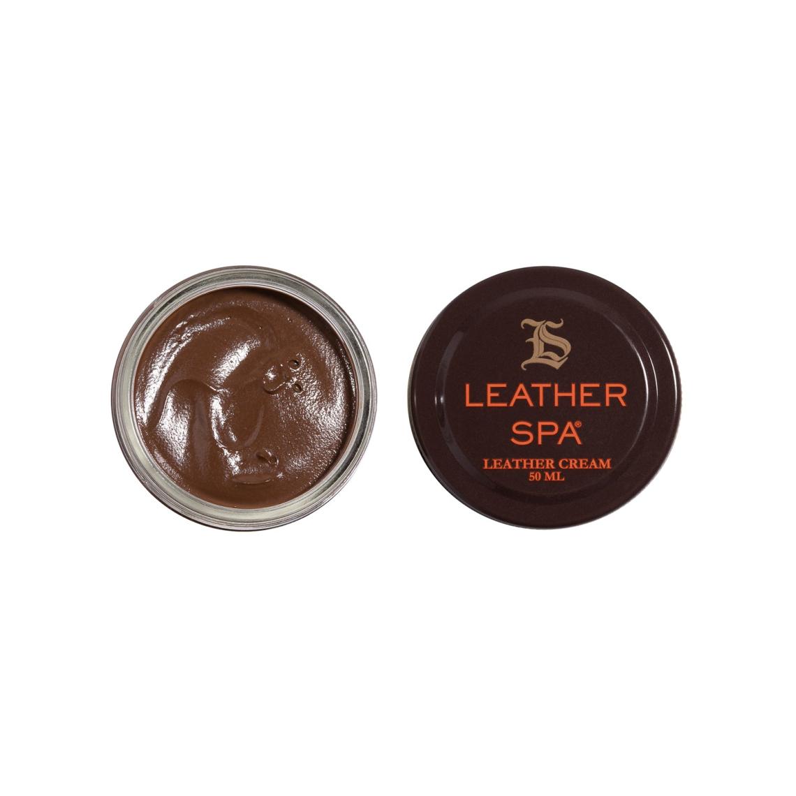 Bruno Magli Leather Spa | Men Leather Spa Leather Cream - Chocolate