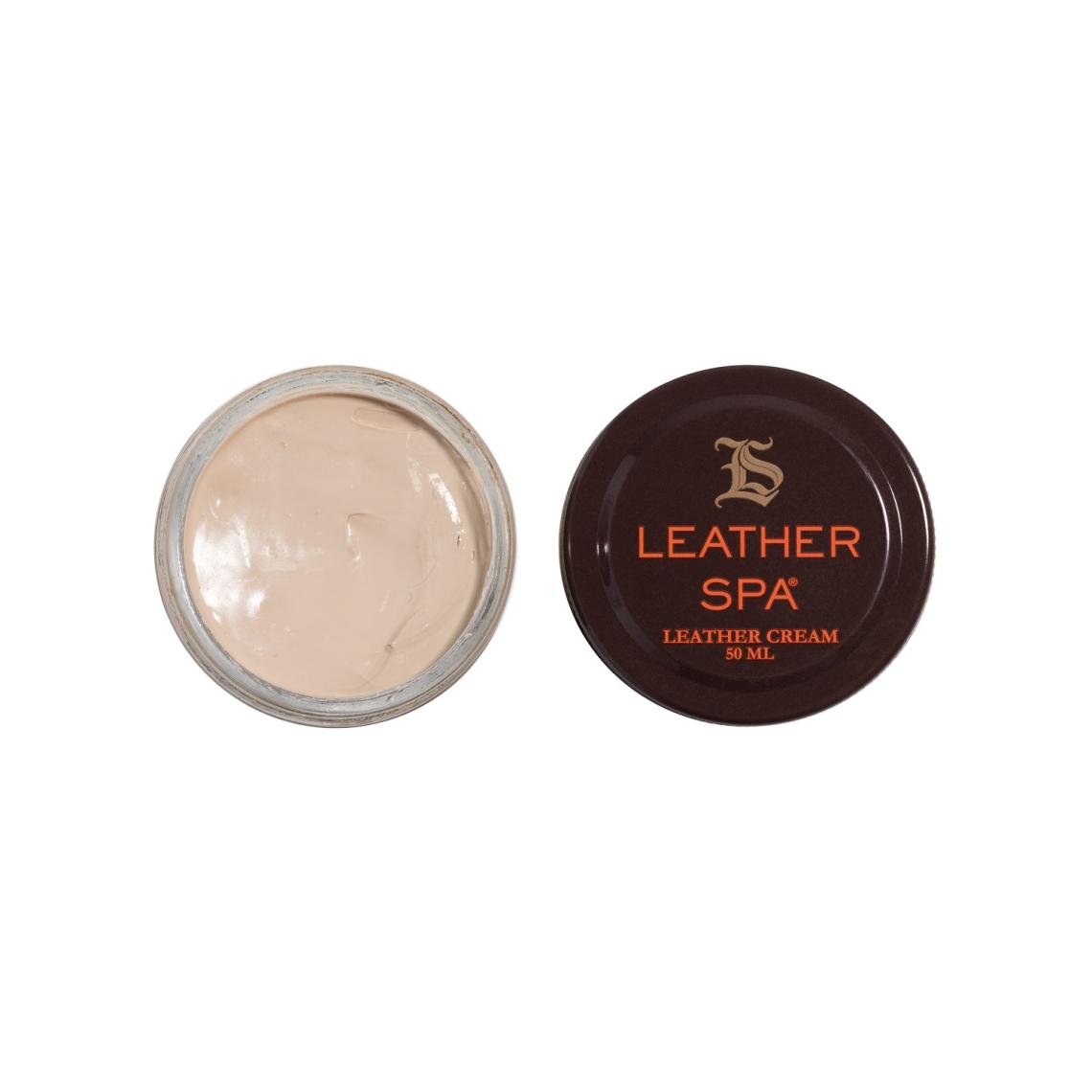 Bruno Magli Leather Spa | Men Leather Spa Leather Cream - Cream