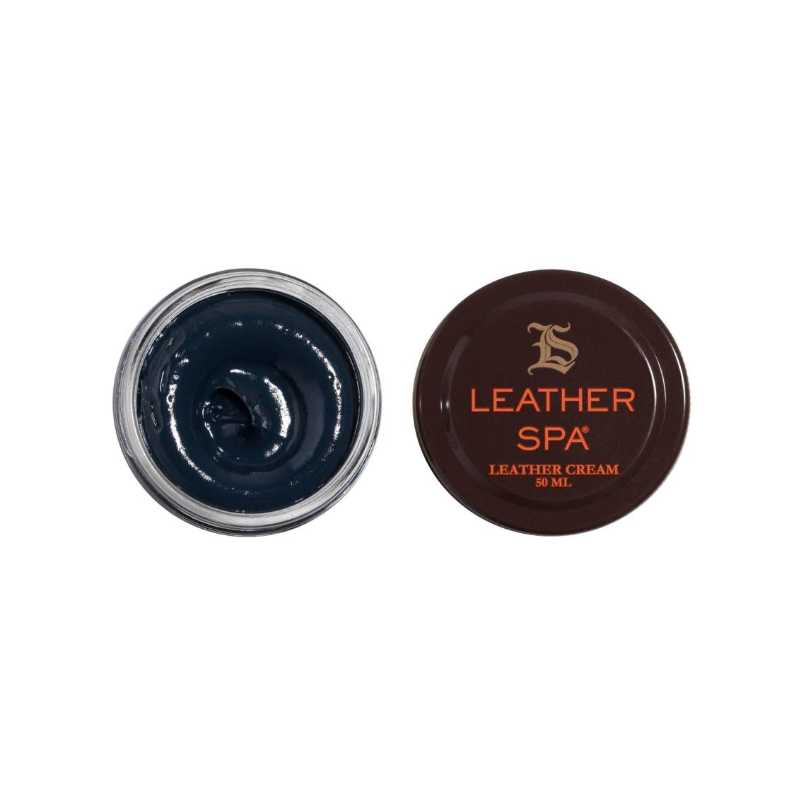 Bruno Magli Leather Spa | Men Leather Spa Leather Cream - Navy Blue