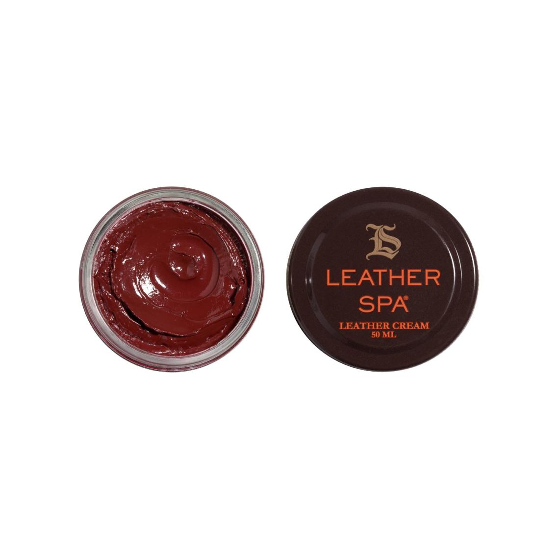 Bruno Magli Leather Spa | Men Leather Spa Leather Cream - Red